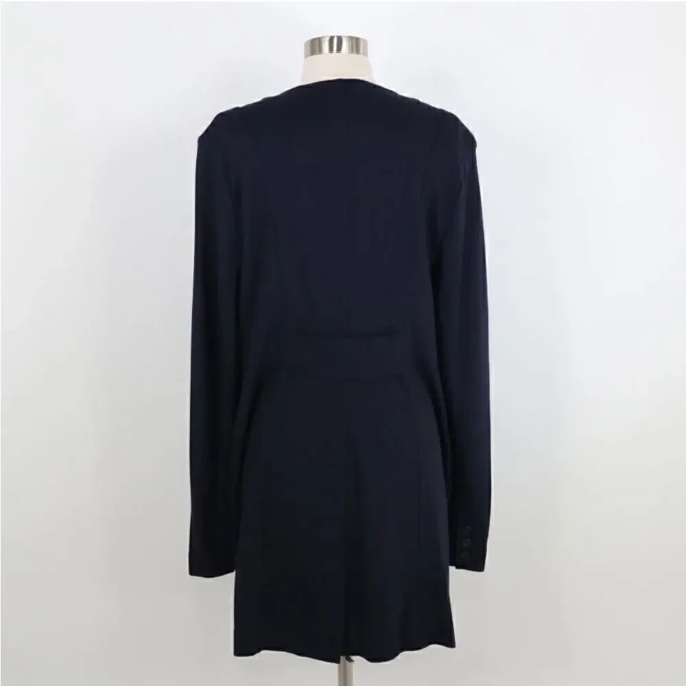 Cabi Lido Navy Blue Button Front Jacket S #5093 - Picture 7 of 8